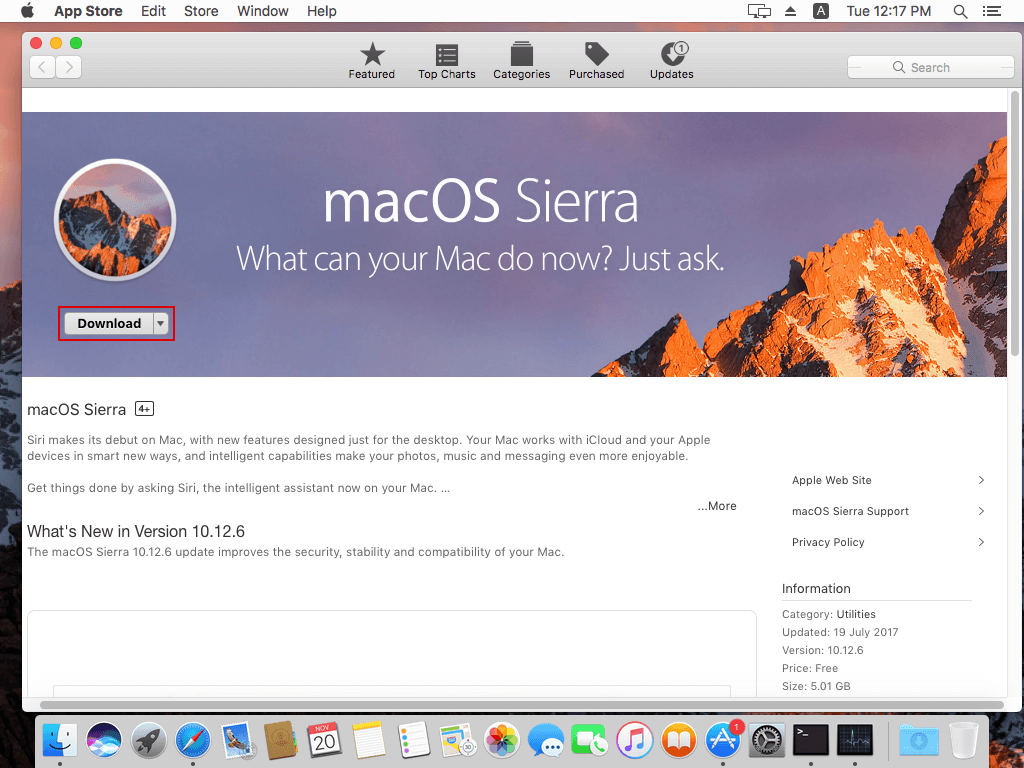 Sierra download the new version for windows